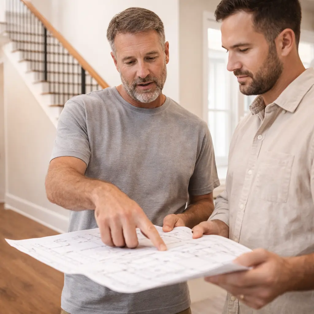 Professional finish carpentry process inside a Florida workshop
