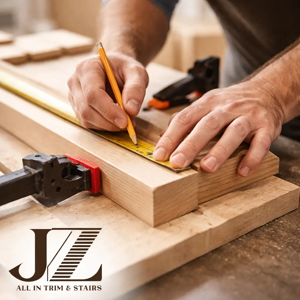 Trim carpentry work focused on clean lines and attention to detail in Florida